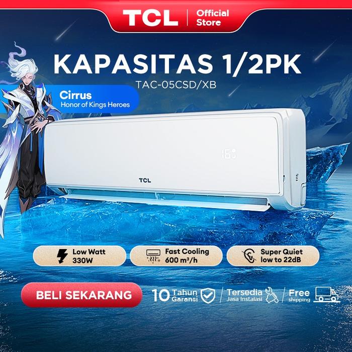 AC TCL TAC-05CSD / 05 CSD 1/2 PK LOW WATT: Solusi Hemat Energi untuk Kenyamanan Rumah