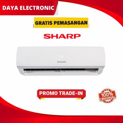 AC SHARP AH-A5ZCYN 1/2 PK Low Watt: Hemat Listrik + Gratis Pasang untuk Kesejukan Maksimal