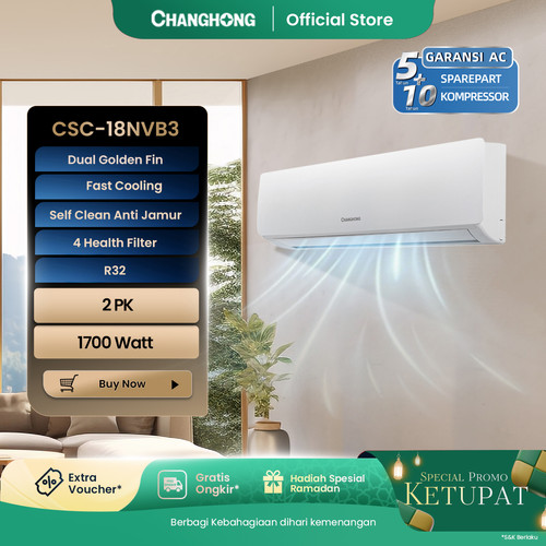 Changhong AC 1/2 PK Standard CHOL-05L4: Pendinginan Cerdas untuk Kesejukan Rumah Anda
