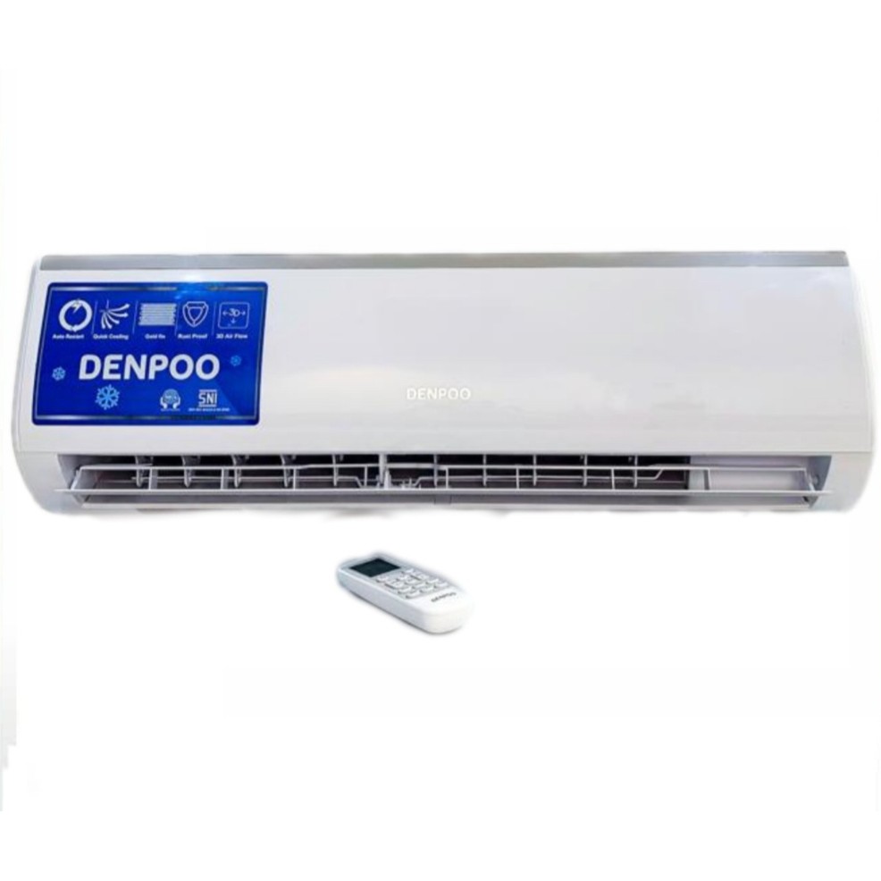 DENPOO AC Split DDS 05 CTL 1/2 PK: Solusi Pendinginan Efisien untuk Ruangan Kecil