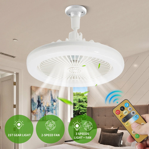 JOYINLED Kipas Angin Gantung LED with Remote – JOY31: Kesejukan dan Pencahayaan Canggih dalam Satu Perangkat