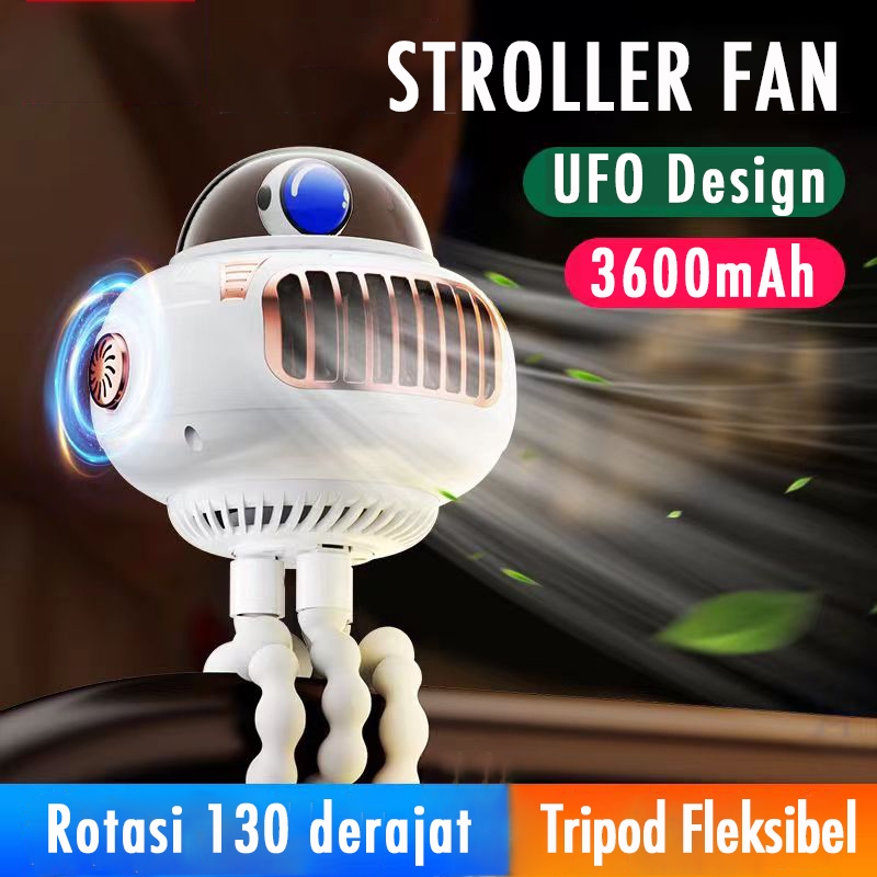 Mini Portable Fan Handheld Clip: Kipas Bayi Multifungsi untuk Kesejukan Maksimal