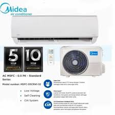 AC Terbaik MIDEA MSAF – 1/2 PK 05 CRN: Kenyamanan dan Efisiensi Energi