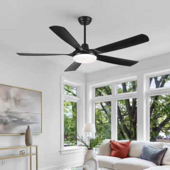 YUHAO Kipas Angin Gantung LED 46 Inch – YH220: Perpaduan Modern Antara Kesejukan dan Pencahayaan