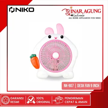 Kipas Niko Desk Fan 9″ NK 906A: Pilihan Terbaik untuk Pendinginan