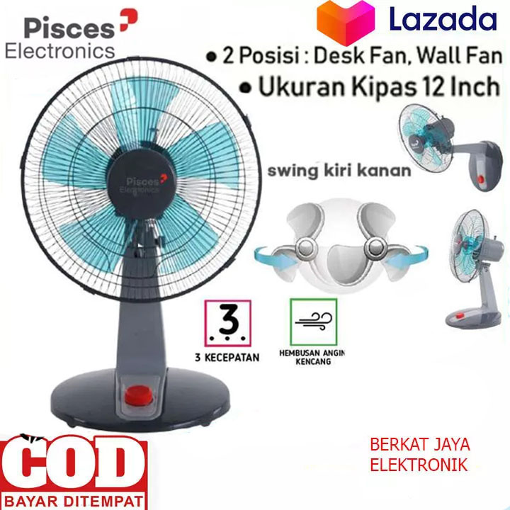 Kipas Pisces WDF101: Pilihan Terbaik untuk Meja Kerja Anda