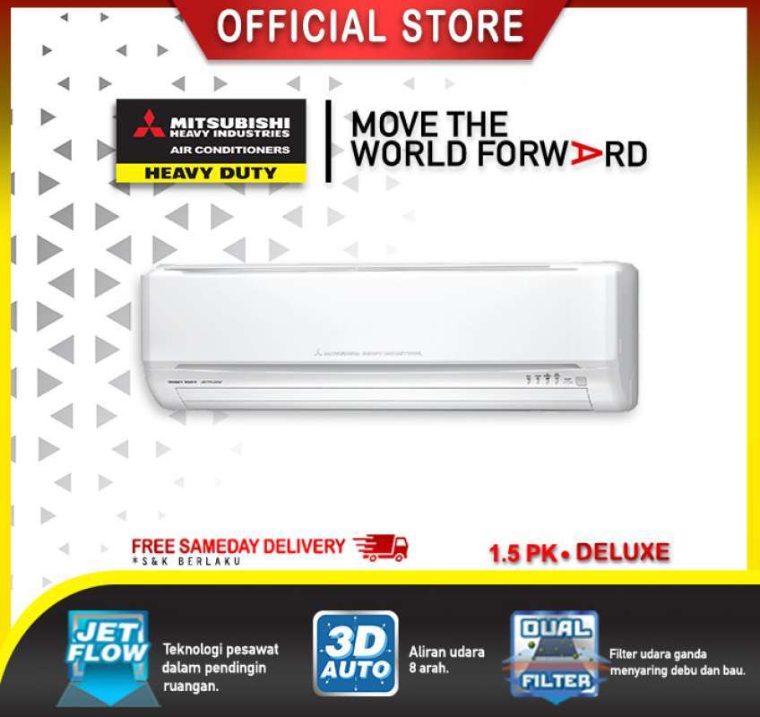 Mitsubishi Heavy Industries AC 1,5 PK Deluxe SRK13CRS-S3: Review dan Spesifikasi