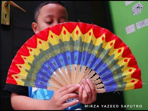 Panduan DIY: Mewarnai Kipas Tangan Lipat dengan Kreatif