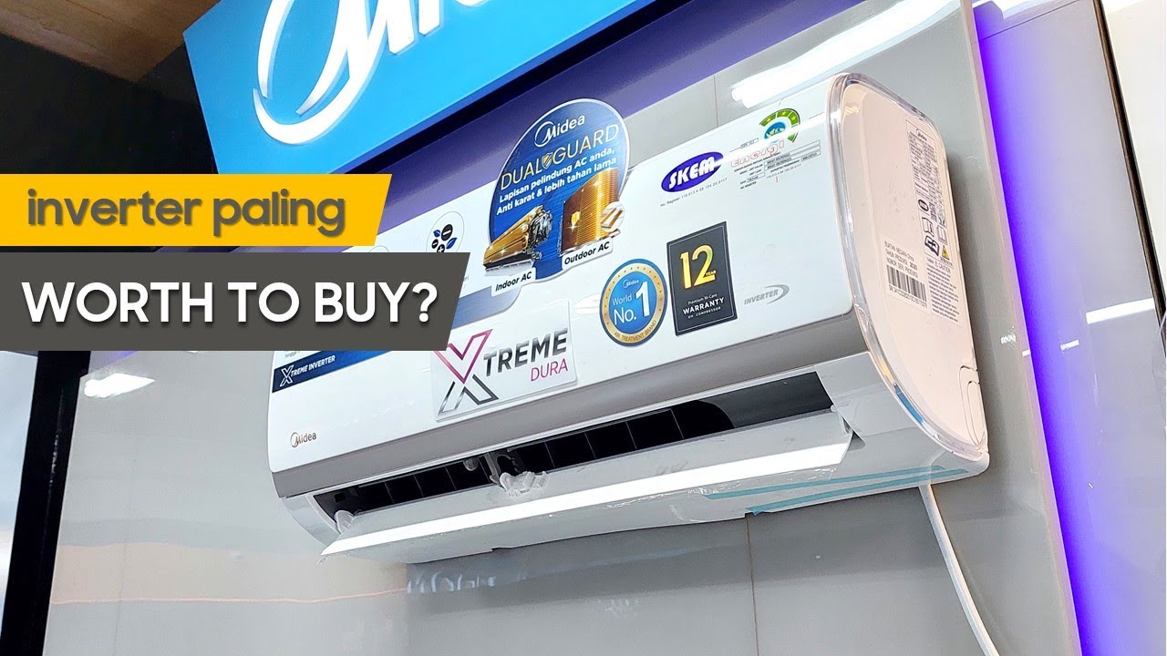 Review lengkap Midea AC Inverter 1 PK – Seri MSIAF ｜ MSIAF-09CRDN2