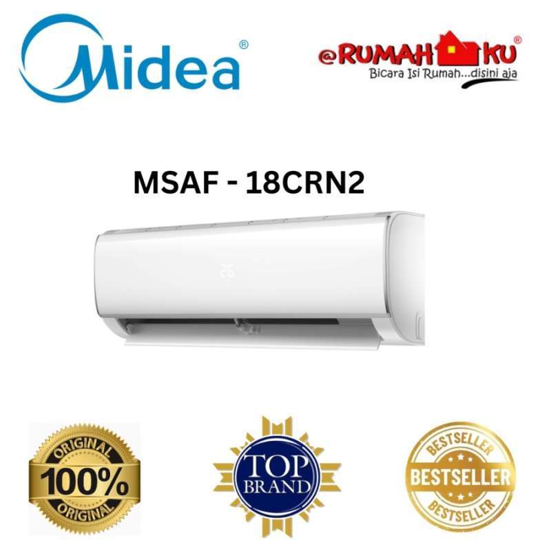 Ulasan AC Midea Standar 2 PK – Seri MSAF-18CRN2