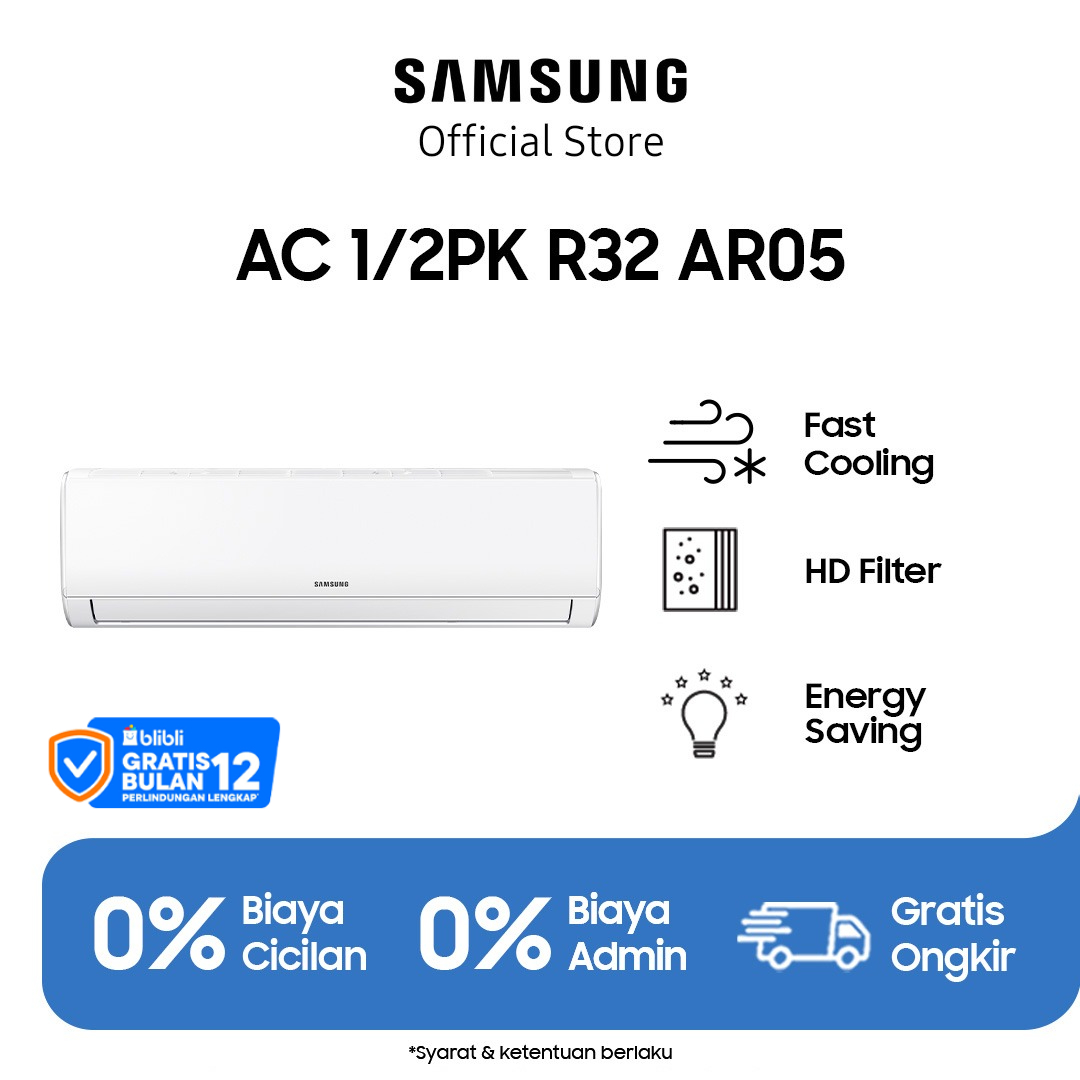 Ulasan AC Terbaik Samsung AR05AYHLAWKNSE