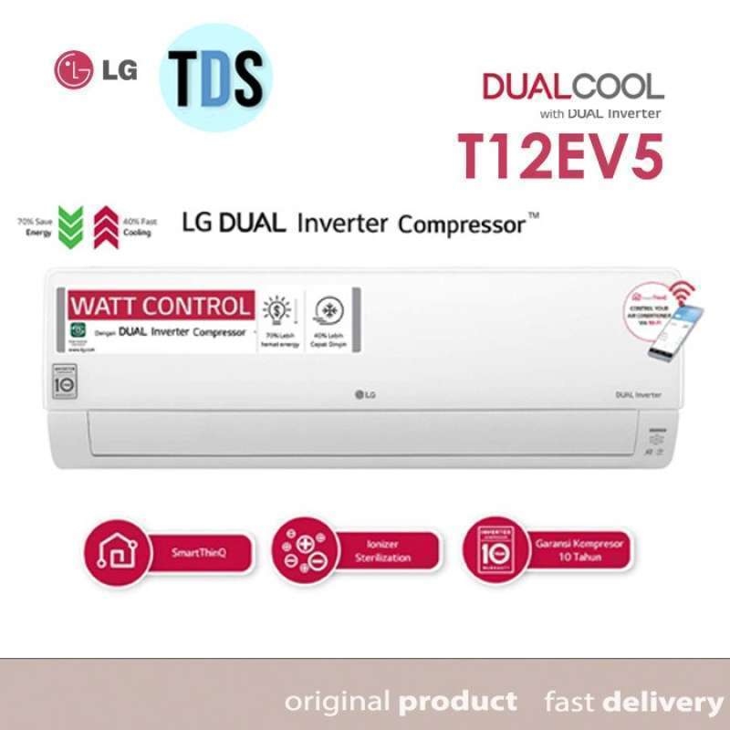 AC LG 1.5 PK Dualcool Watt Control-New Eco T12EV5: Pilihan Terbaik