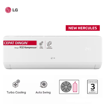 AC Low Watt LG New Hercules H05TN4: Pendingin 1/2PK Efisien