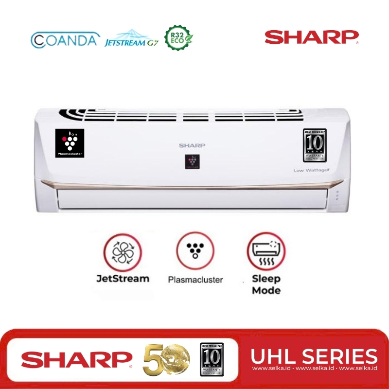 AC SHARP AH-AP12UHL: AC Low Wattage dengan Teknologi Plasmacluster