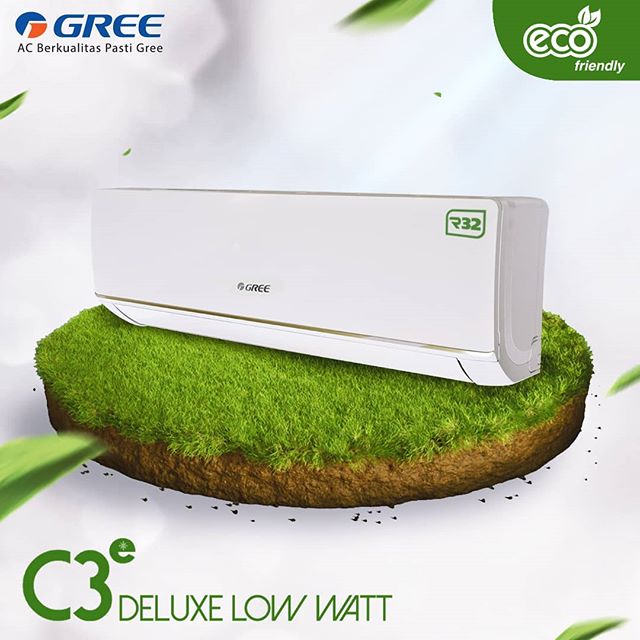 Ac Terbaik GREE GWC-05C3ES Seri Low Watt 0.5 PK untuk Rumah