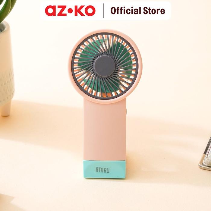 Kipas Portable AZKO Leher Rechargeable: Solusi Angin Segar Praktis