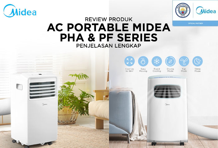 Review AC Midea PF Series 1 PK MPF2-09CRN1: Kinerja Terbaik dan Portabel