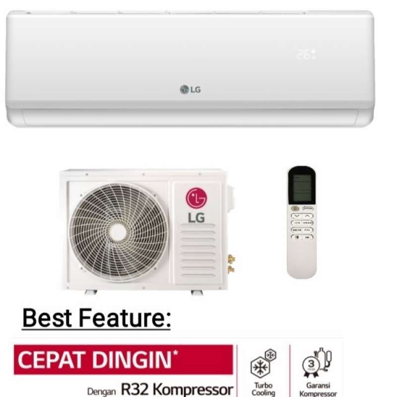 Review AC Split LG Standard 1PK H09TN4.SCAX3: Spesifikasi dan Keunggulan