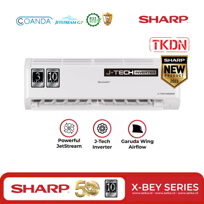 Review AC Split Sharp Inverter 1 PK AH-X10BEY: Spesifikasi dan Keunggulan