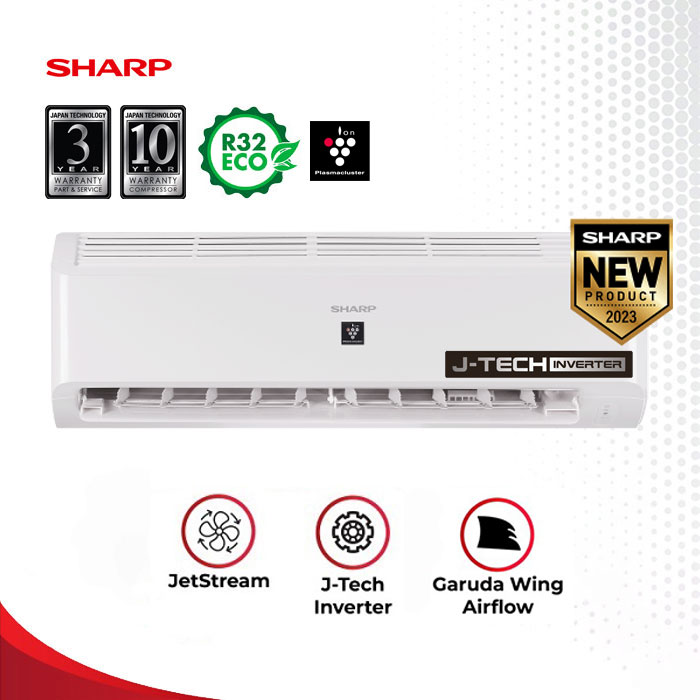 Review AC Split Sharp Inverter 1 PK AH-XP10BMY: Kinerja dan Fitur