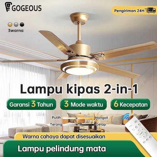 Review Kipas GOGEOUS 2in1 42 Inch: Kipas dan Lampu Terbaik