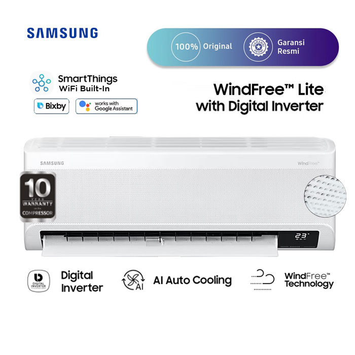 Daftar AC Samsung WindFree Lite Terbaik untuk Kenyamanan Ruangan
