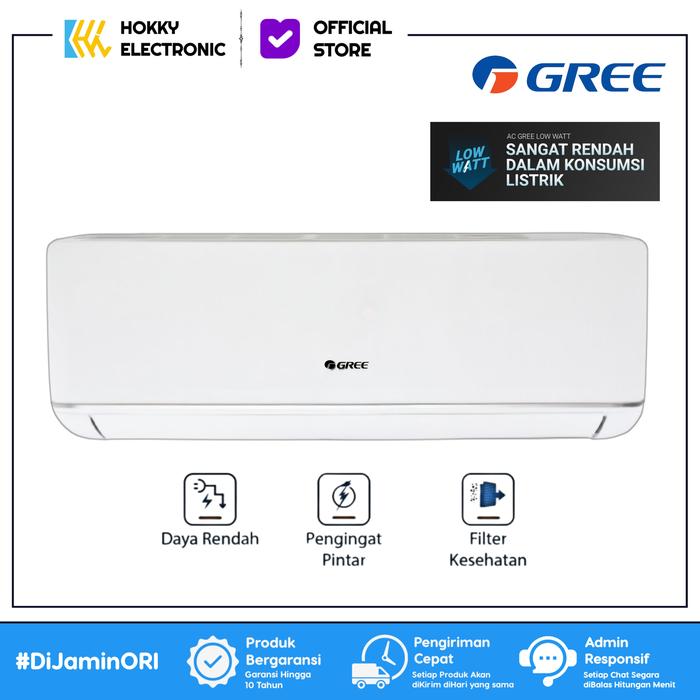 Gree AC Deluxe Low Watt GWC-05C3E: Pendingin Hemat Energi Terbaik