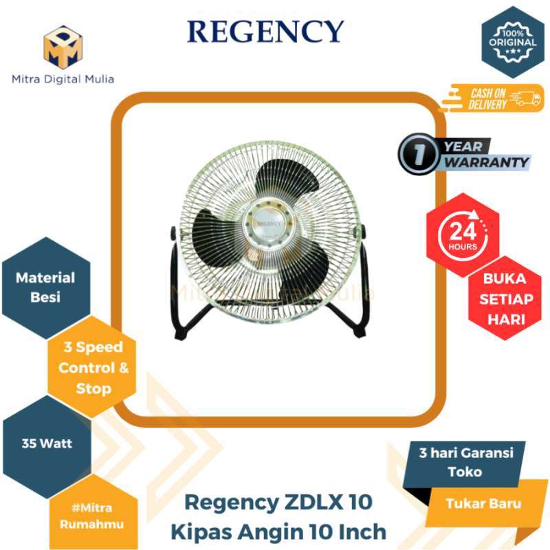 Kipas Regency Tornado Deluxe DLX10: Pilihan Terbaik untuk Kenyamanan