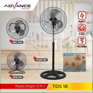 Kipas Terbaik Advance TDS-18: Kipas Angin 3-in-1 Berkualitas