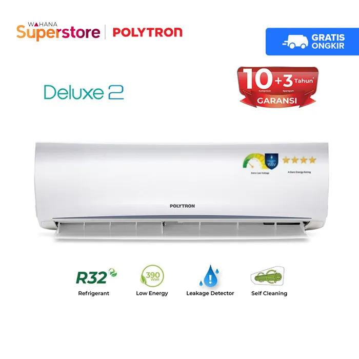 Review AC 1 PK Polytron dan AC Deluxe 2 1 PK PAC-09VH