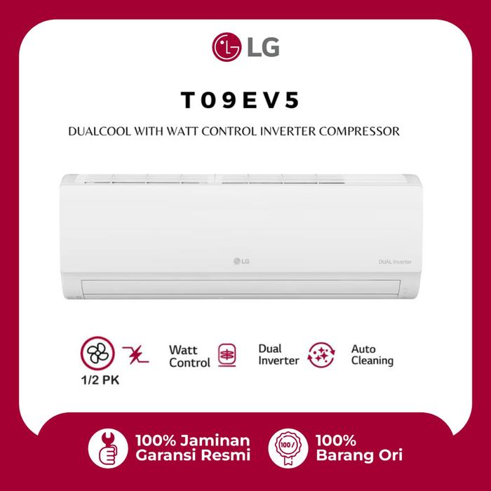 Review AC LG 1 PK dan 0.5 PK DUALCOOL T05EV5 Terbaik