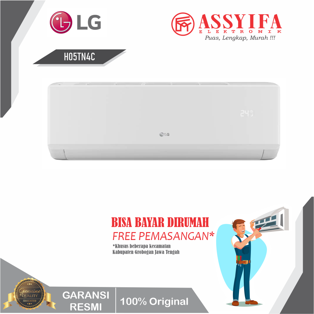 AC LG Terbaik 1/2 PK H05TN4: Standar dan Efisien