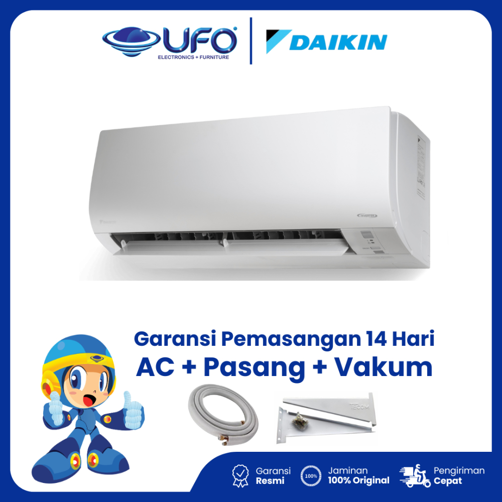 Kelebihan AC Split Daikin Inverter FTKQ25UVM4 1 PK