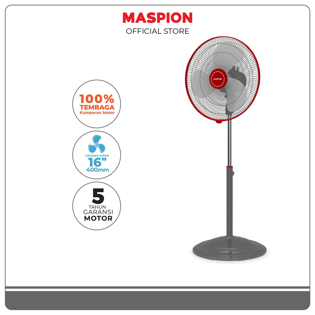 Kipas Maspion Stand Fan 16 Inch F-412 S: Pilihan Terbaik