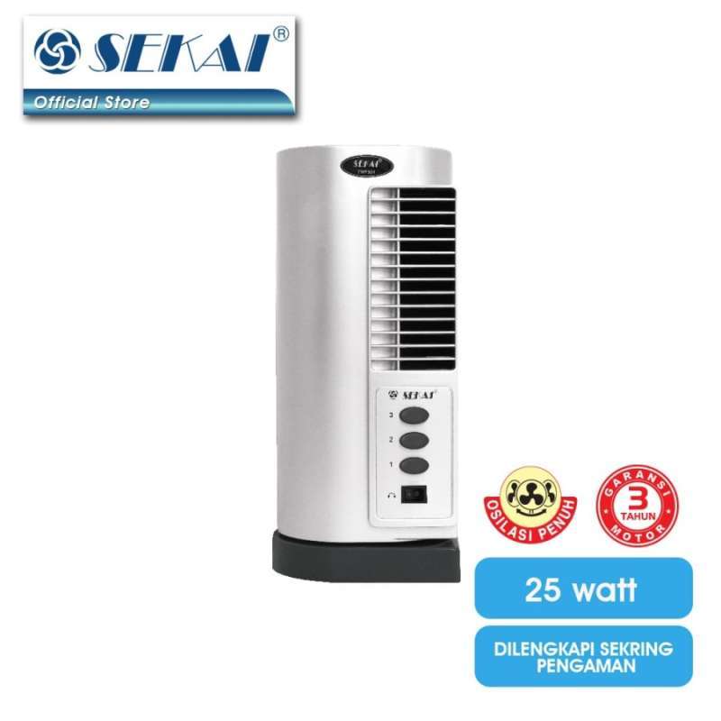 Kipas Sekai Tower Fan 3 Inch TWF 301: Pilihan Terbaik untuk Ruangan