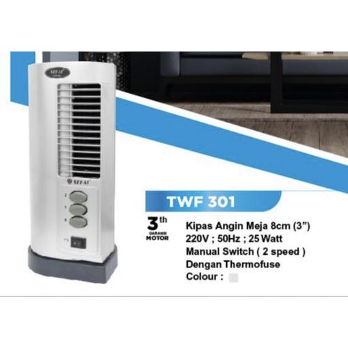 Kipas Sekai Tower Fan 3 Inch TWF 301: Pilihan Terbaik untuk Ventilasi