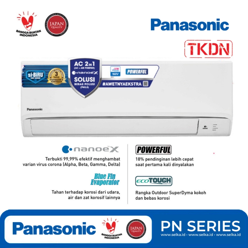 Review AC Panasonic Deluxe Standard 2-in-1 CS/CU-PN5AKJ