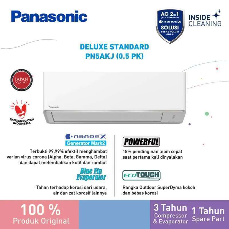 Review AC Split Panasonic 0.5 PK CS-LN5AKJ: Kinerja dan Fitur Utama