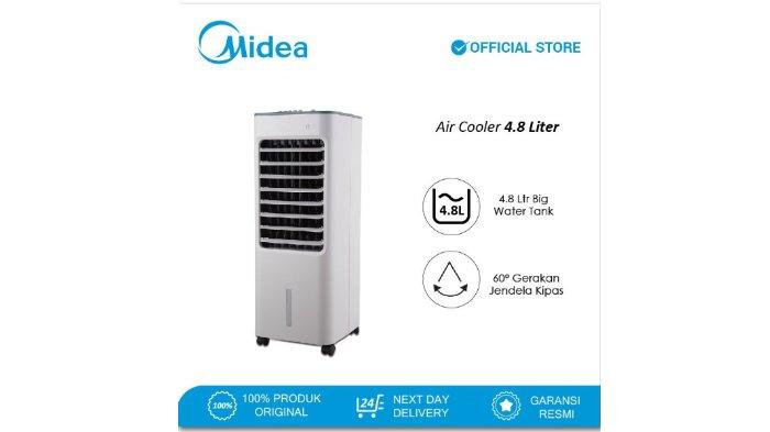 Review Air Cooler Midea AC100-18B 4.8L Terbaik dan Terpercaya