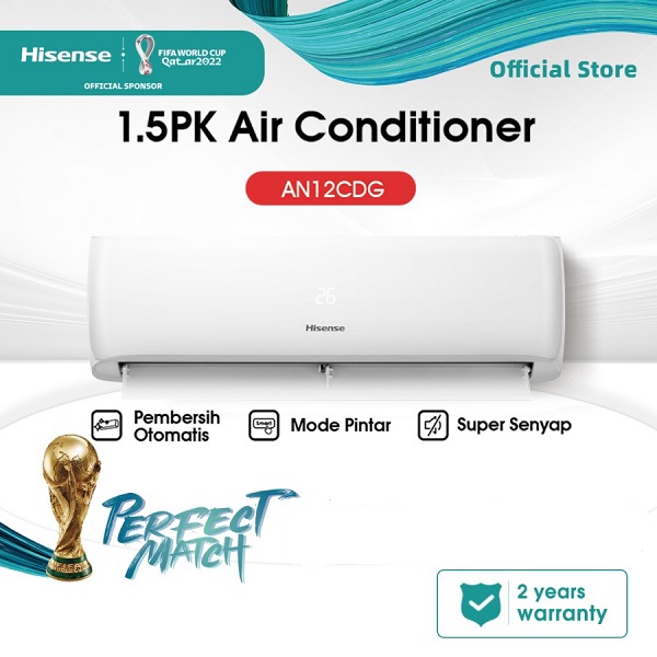 AC 1.5 PK Hisense AN12CDG: Pilihan Terbaik untuk Pendinginan