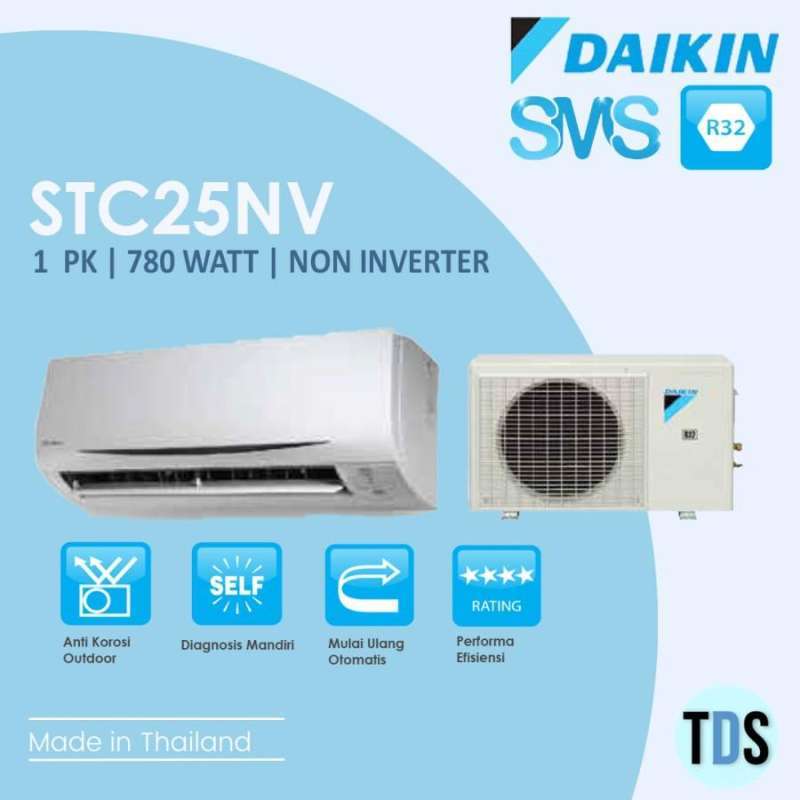 AC Daikin FTC20NV14 3/4 PK R32 Terbaik di Thailand