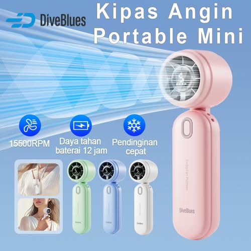 Kipas Portable Mini Diveblues AF-808Y: Kecepatan Tinggi dan Praktis