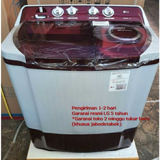 Mesin Cuci LG P9050RTB 9kg 2 Tabung, Kapasitas dan Fitur Unggul