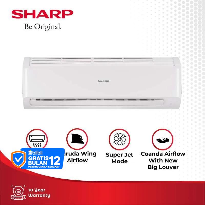 Review AC 3/4 PK SHARP AH-A7BEY Seri Garuda Terbaik