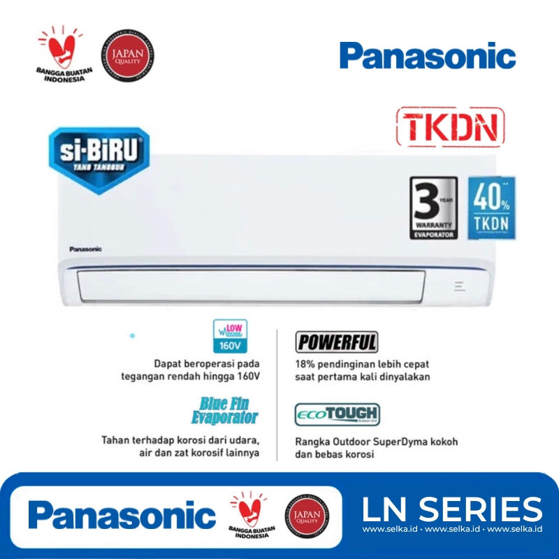 Review AC Split Panasonic CS-LN5AKJ 0.5 PK: Kinerja dan Fitur