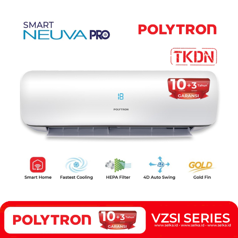 Spesifikasi dan Ulasan AC Split Polytron 1 PK PAC 09VZSI