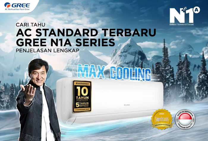 Gree AC Standard N1A: Spesifikasi dan Keunggulan Utama