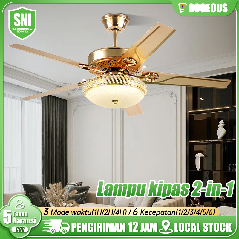 Kipas GOGEOUS 2in1 42 Inch: Pilihan Terbaik untuk Ruangan Anda
