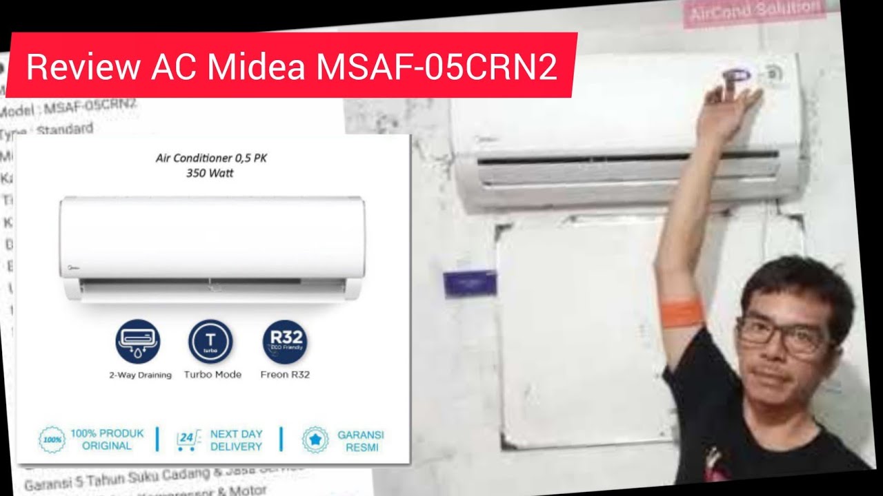Review AC Midea MSAF-05CRN2: Spesifikasi dan Keunggulannya