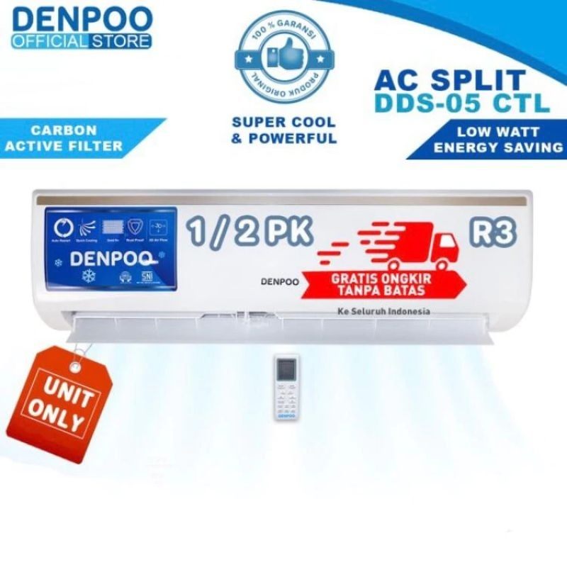Review AC Split Denpoo 1/2 PK DDS-05 CTL: Spesifikasi dan Keunggulan